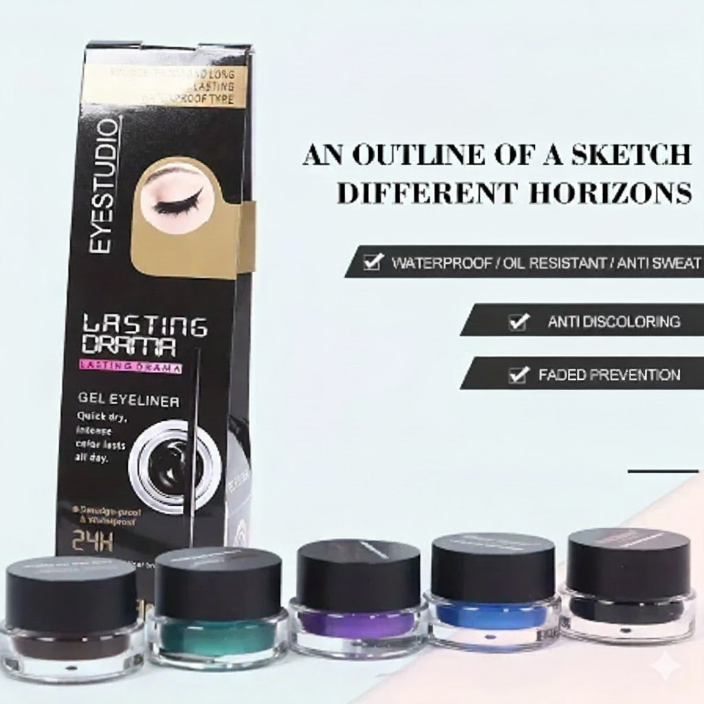 5 Colors Eyeliner Cream