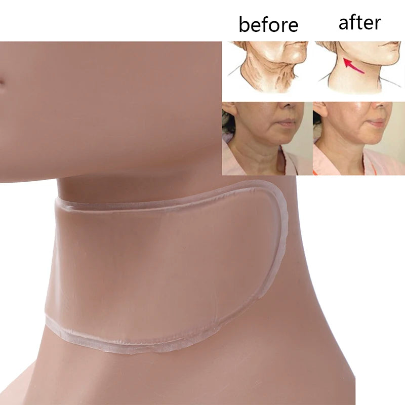 Silicone Transparent Anti Wrinkle Neck Pad