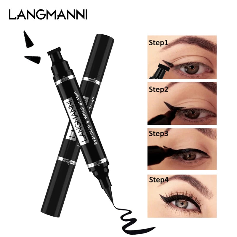 Stamp Eyeliner Pen 2-in-1 Waterproof
