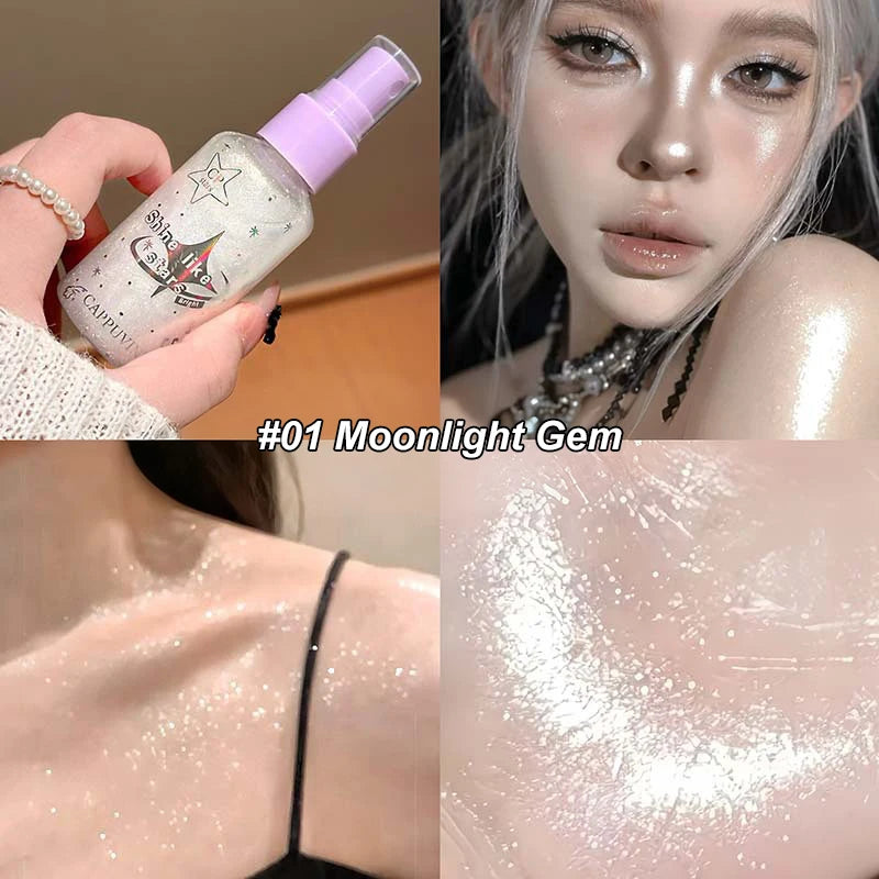 Cappuvini Liquid Highlighter Spray