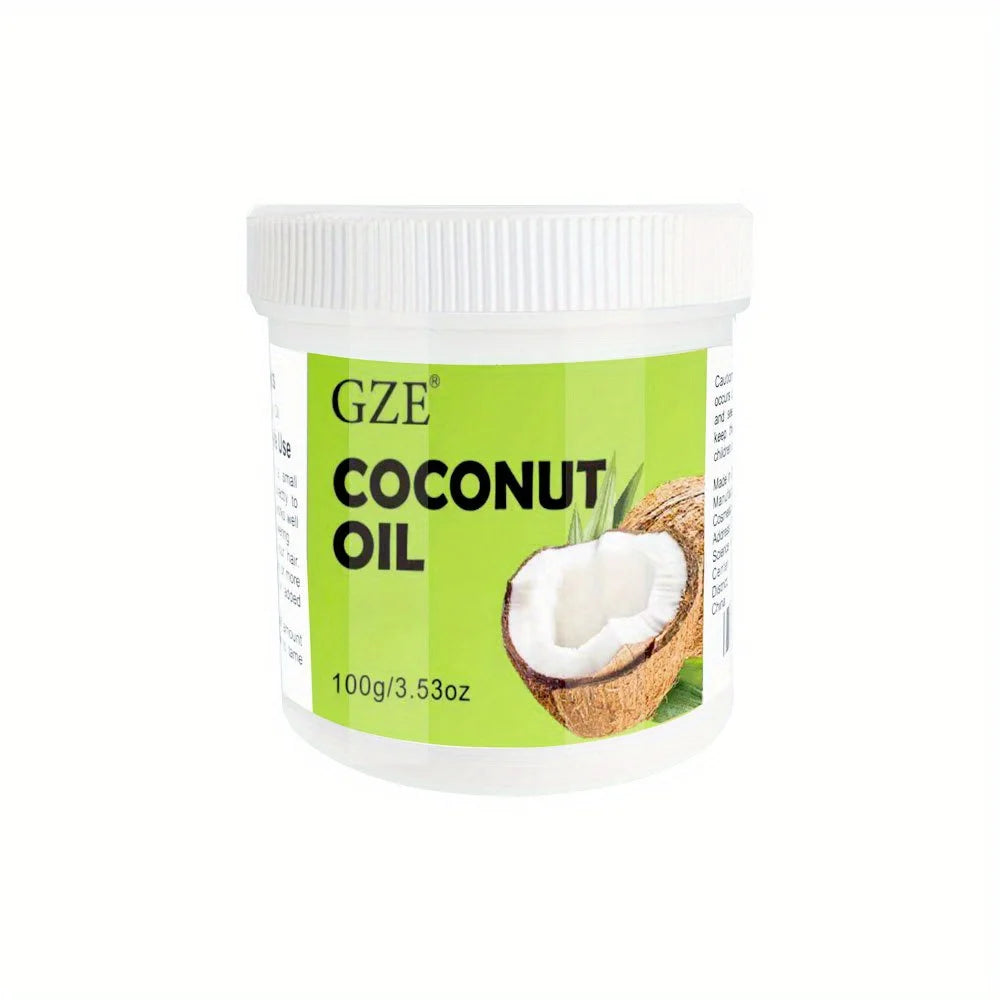 GZE Coconut Oil Cold Pressed Virginl Fractionated For Skin And Hair