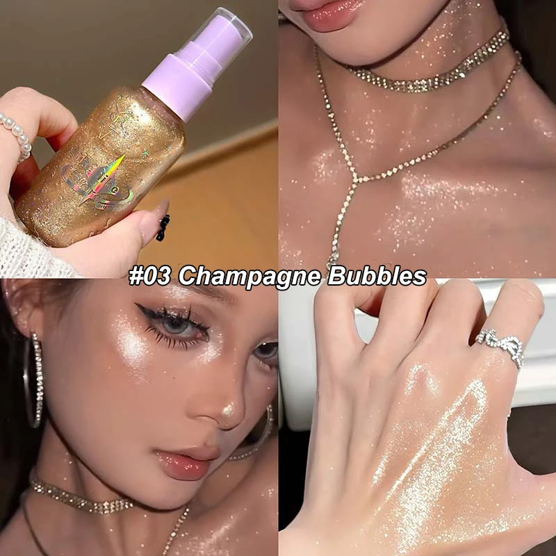 Cappuvini Liquid Highlighter Spray