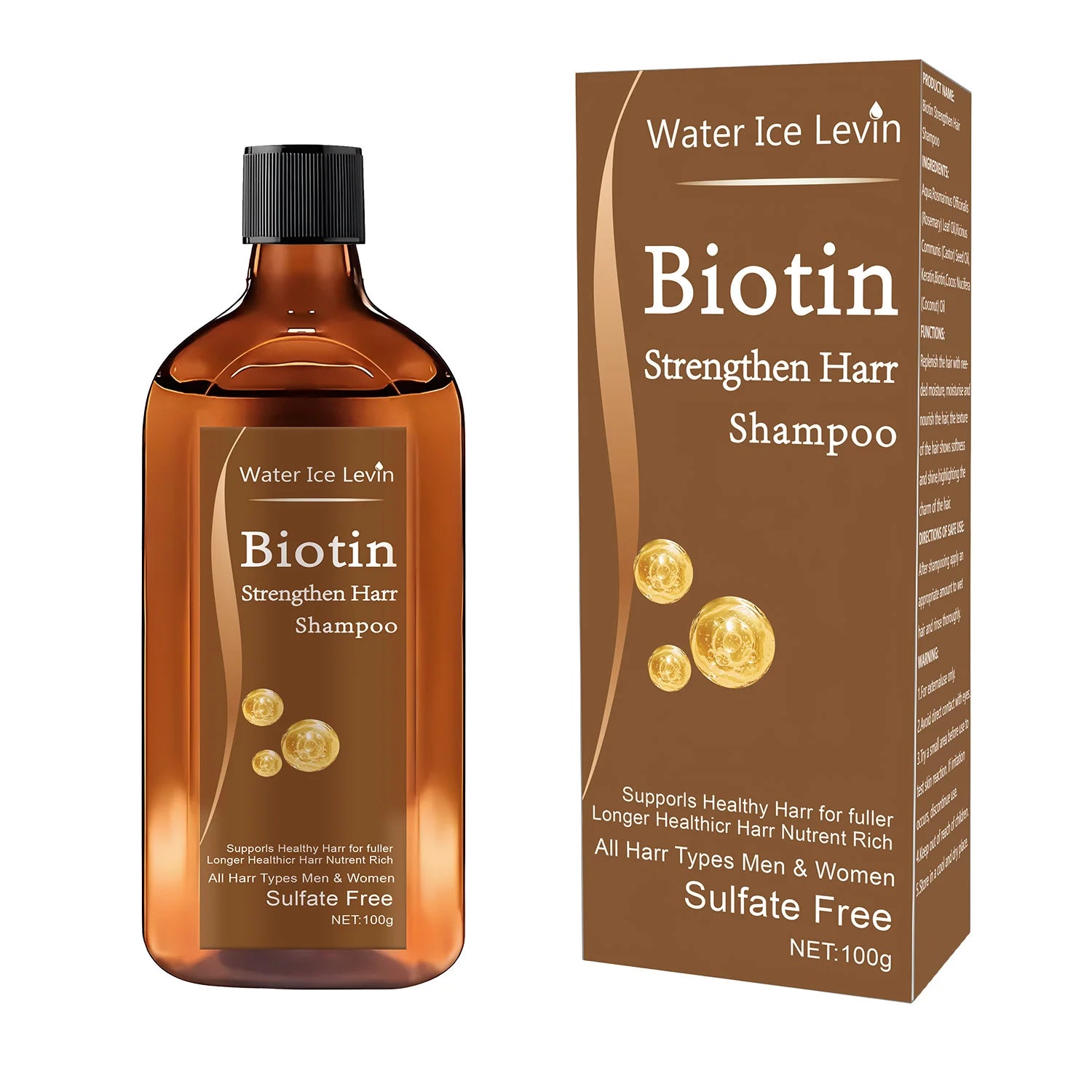 Biotin hair Growth shampoo anti-hair loss treatment