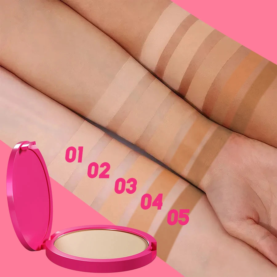 Natural Matte Pressed Powder Oil Control