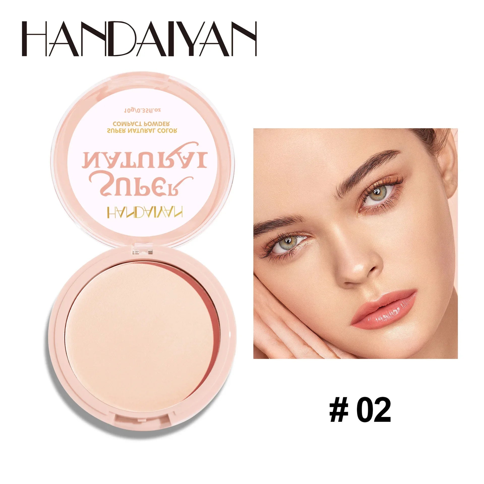 8 Color Matte Face Pressed Powder  Oil Control