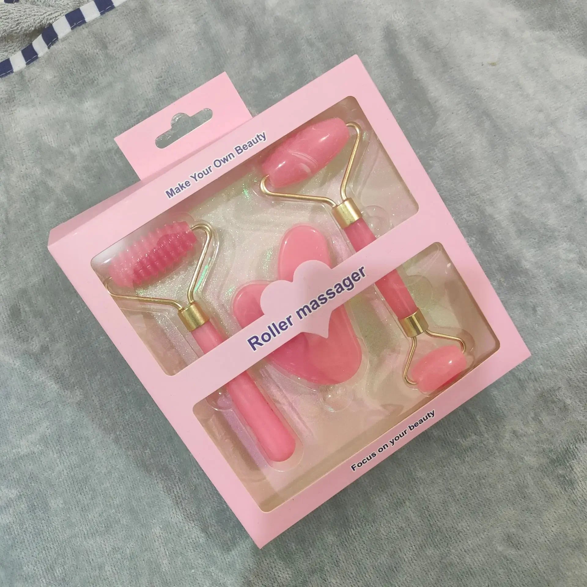 3pcs Set Resin Roller Gua sha Massage