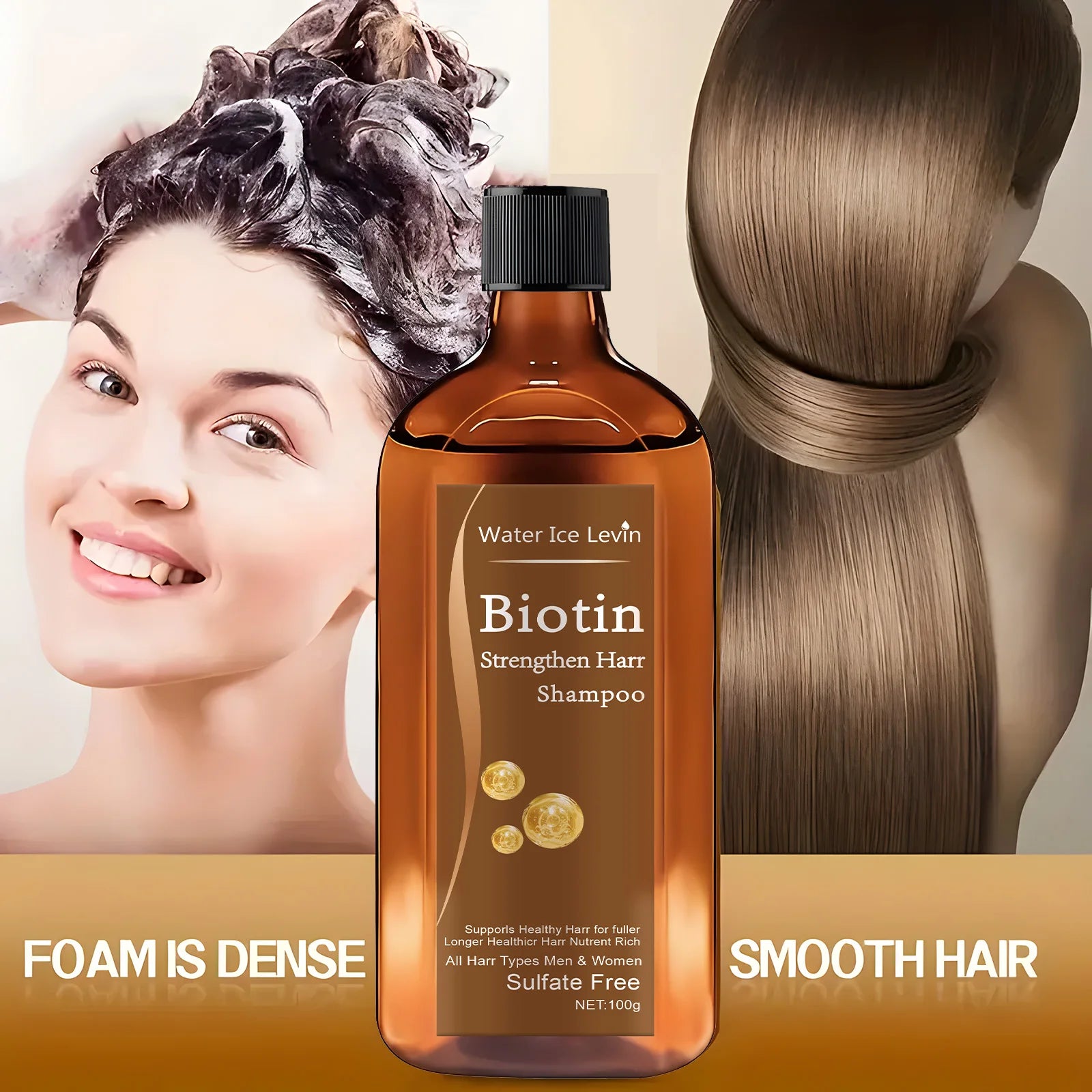 Biotin hair Growth shampoo anti-hair loss treatment