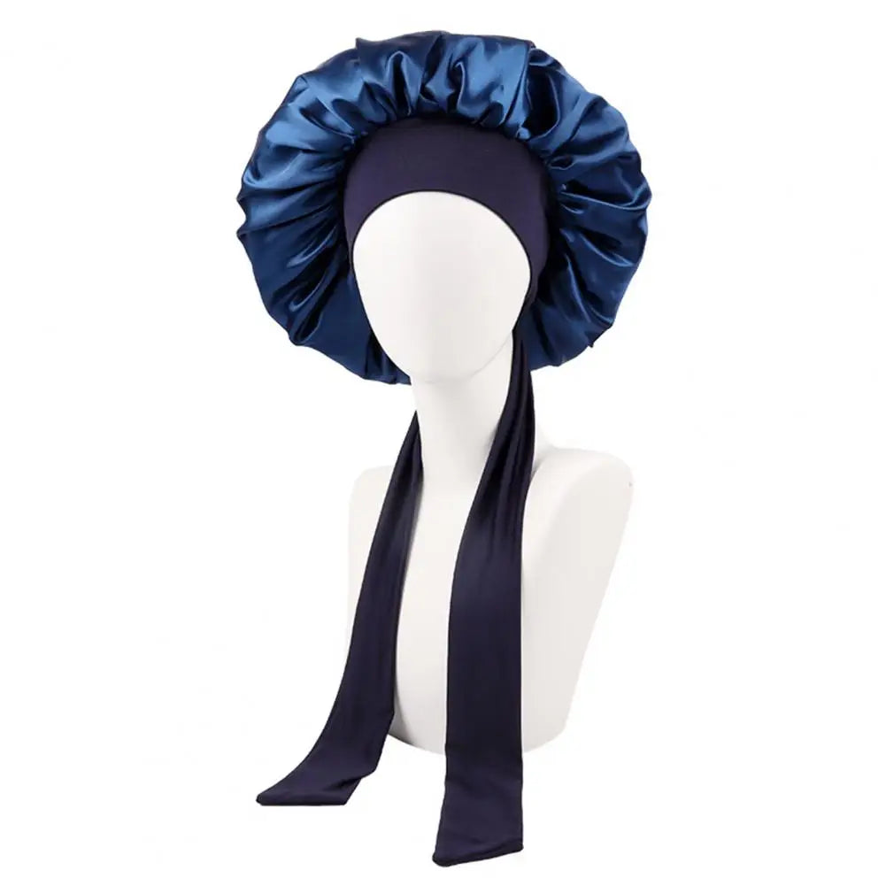 Women Cap Sleeping Satin Bonnet
