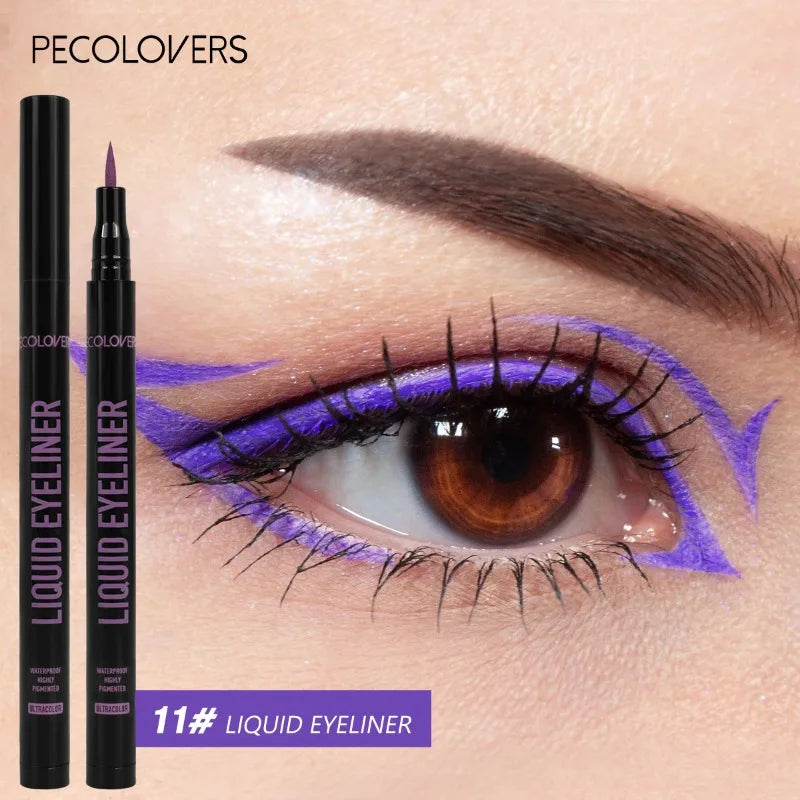 12 Colors Liquid Eyeliner Pens