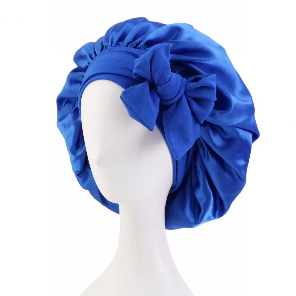 Women Cap Sleeping Satin Bonnet