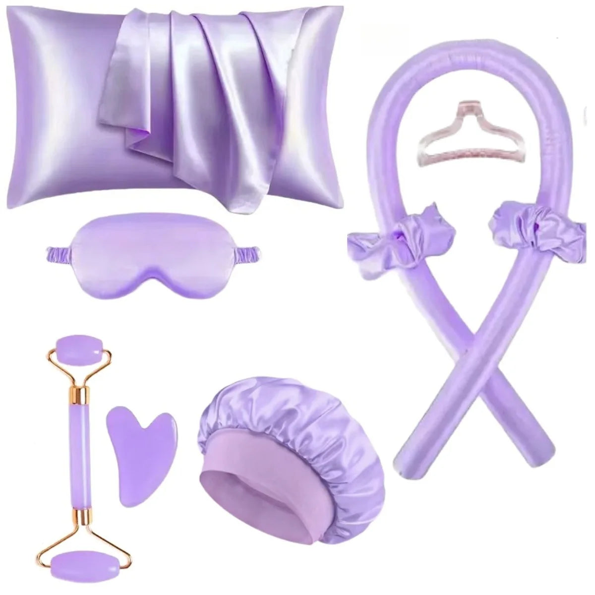 Satin Silk Beauty Sleep Set