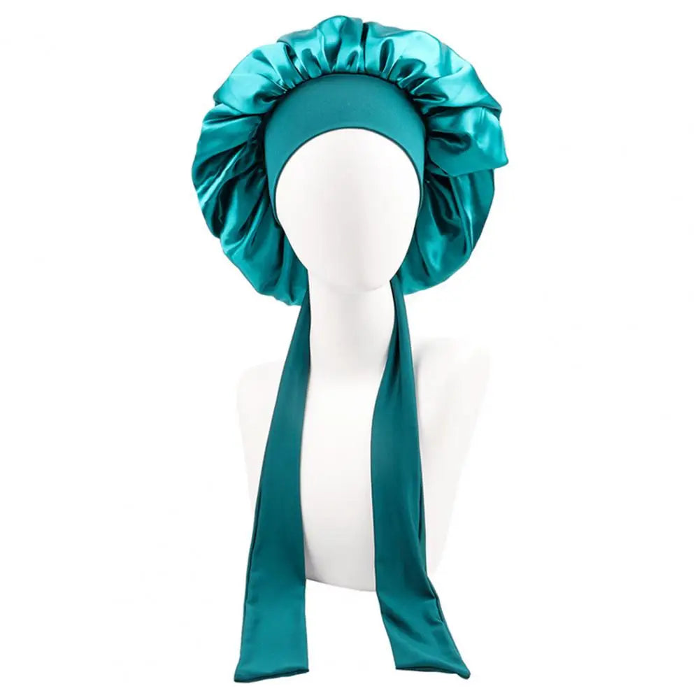 Women Cap Sleeping Satin Bonnet