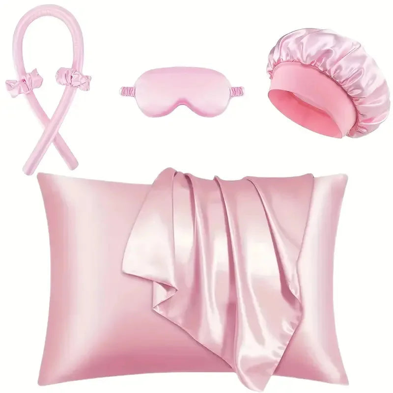 Satin Silk Beauty Sleep Set