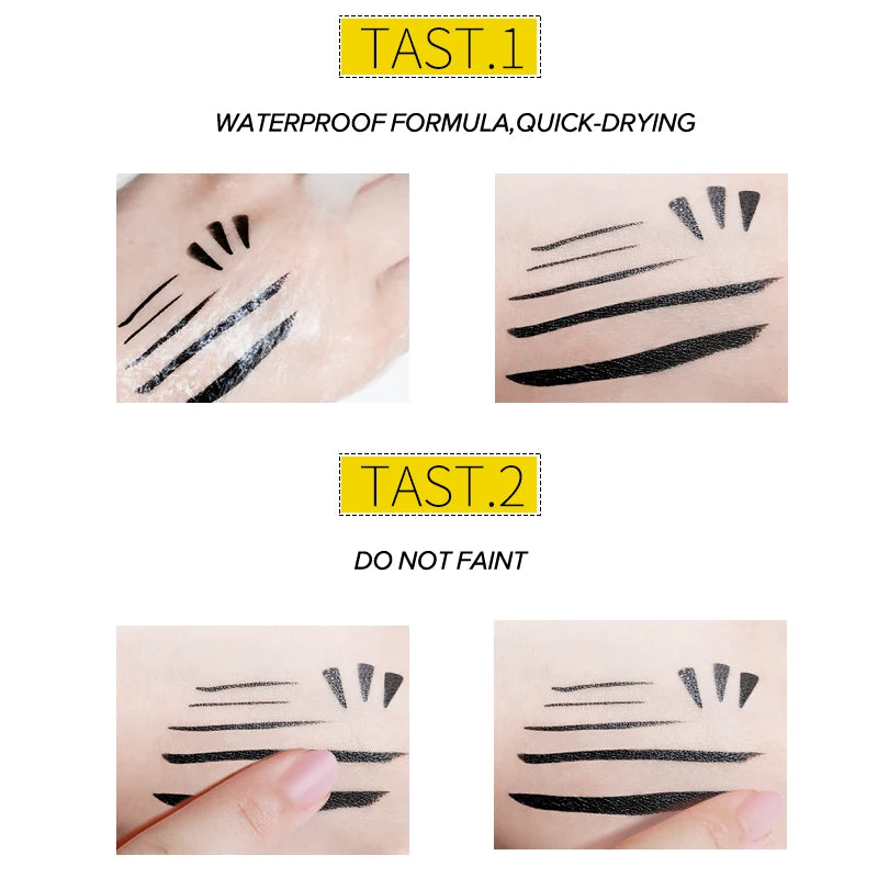 Stamp Eyeliner Pen 2-in-1 Waterproof