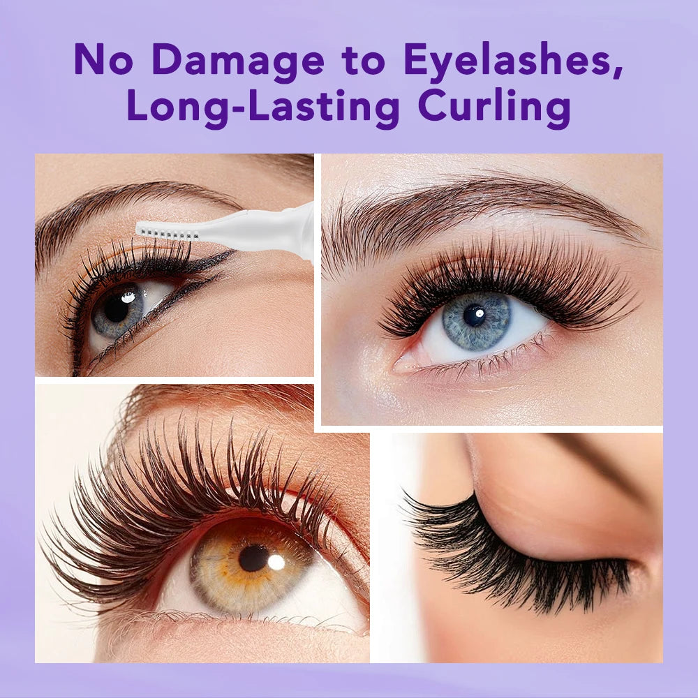 Electric Heated Eyelash Curler USB Rechargeable