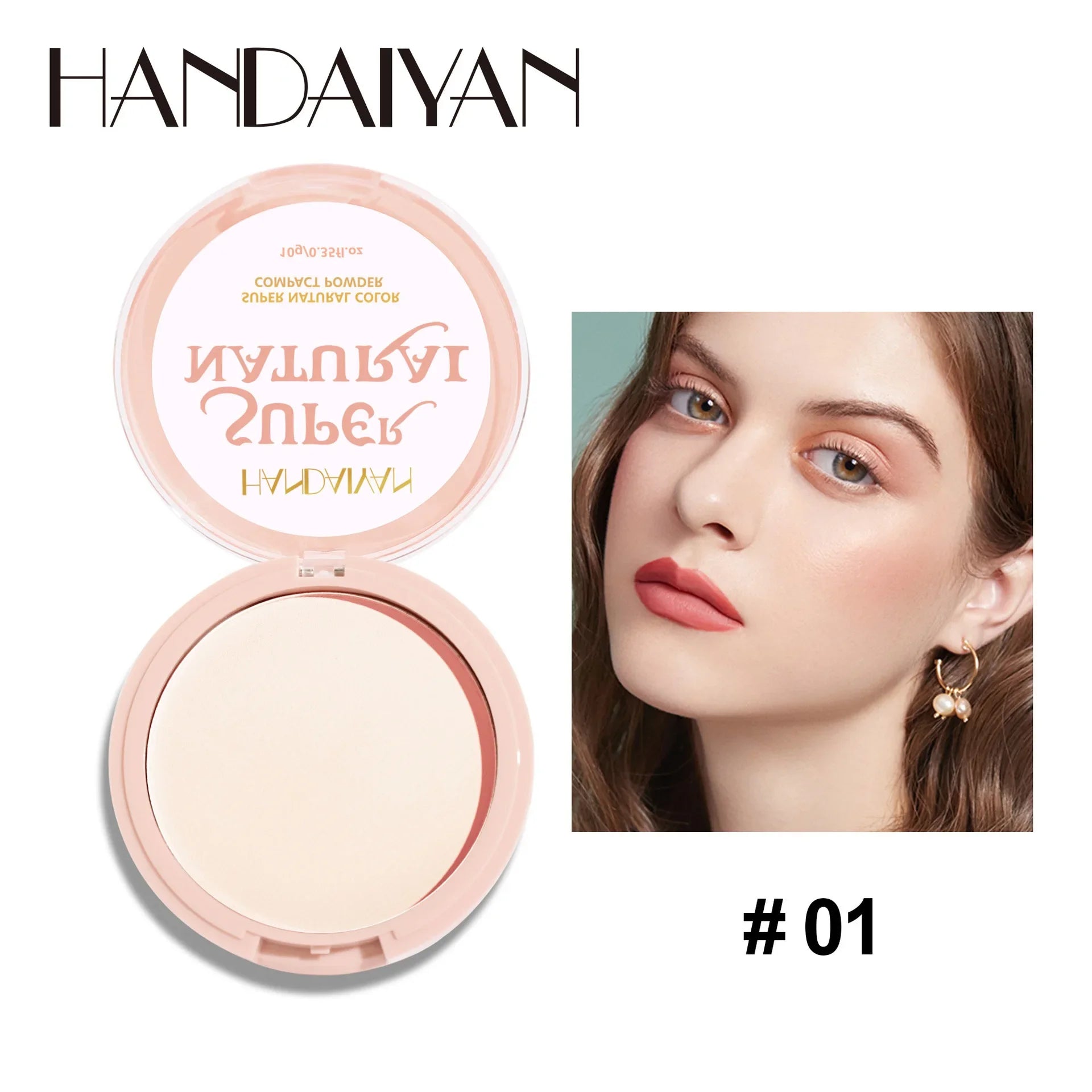 8 Color Matte Face Pressed Powder  Oil Control