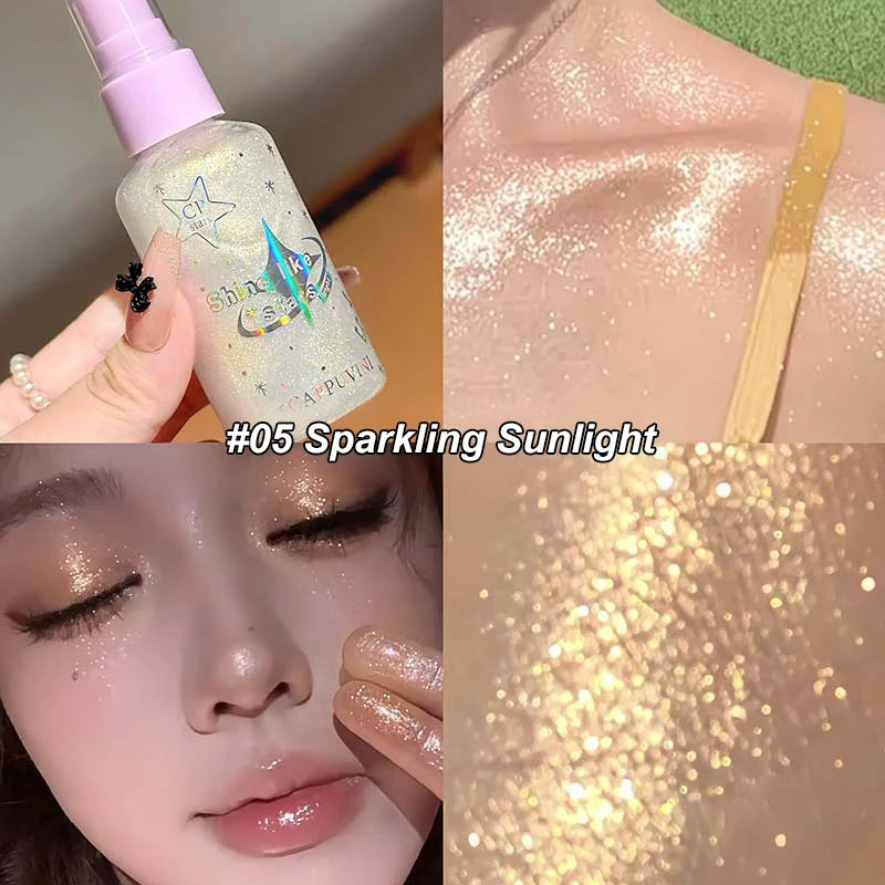 Cappuvini Liquid Highlighter Spray