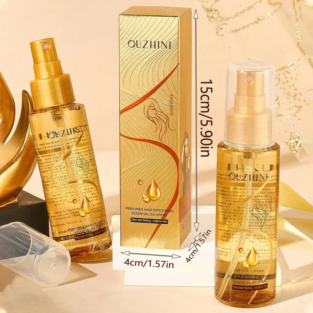 Hair care essential oil spray