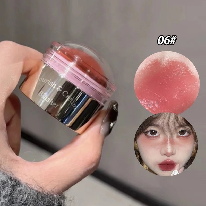 Blush Cream 6 Colors Natural Cheek Contour