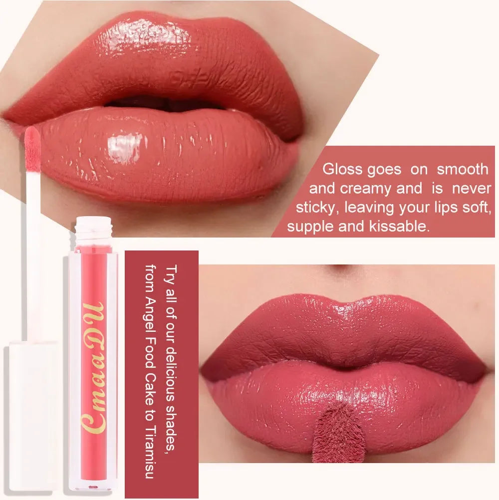 CmaaDu  Lipstick Lip Gloss Nude