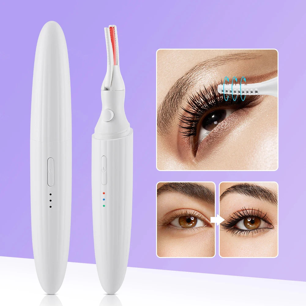 Electric Heated Eyelash Curler USB Rechargeable