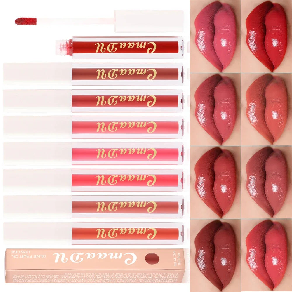 CmaaDu  Lipstick Lip Gloss Nude