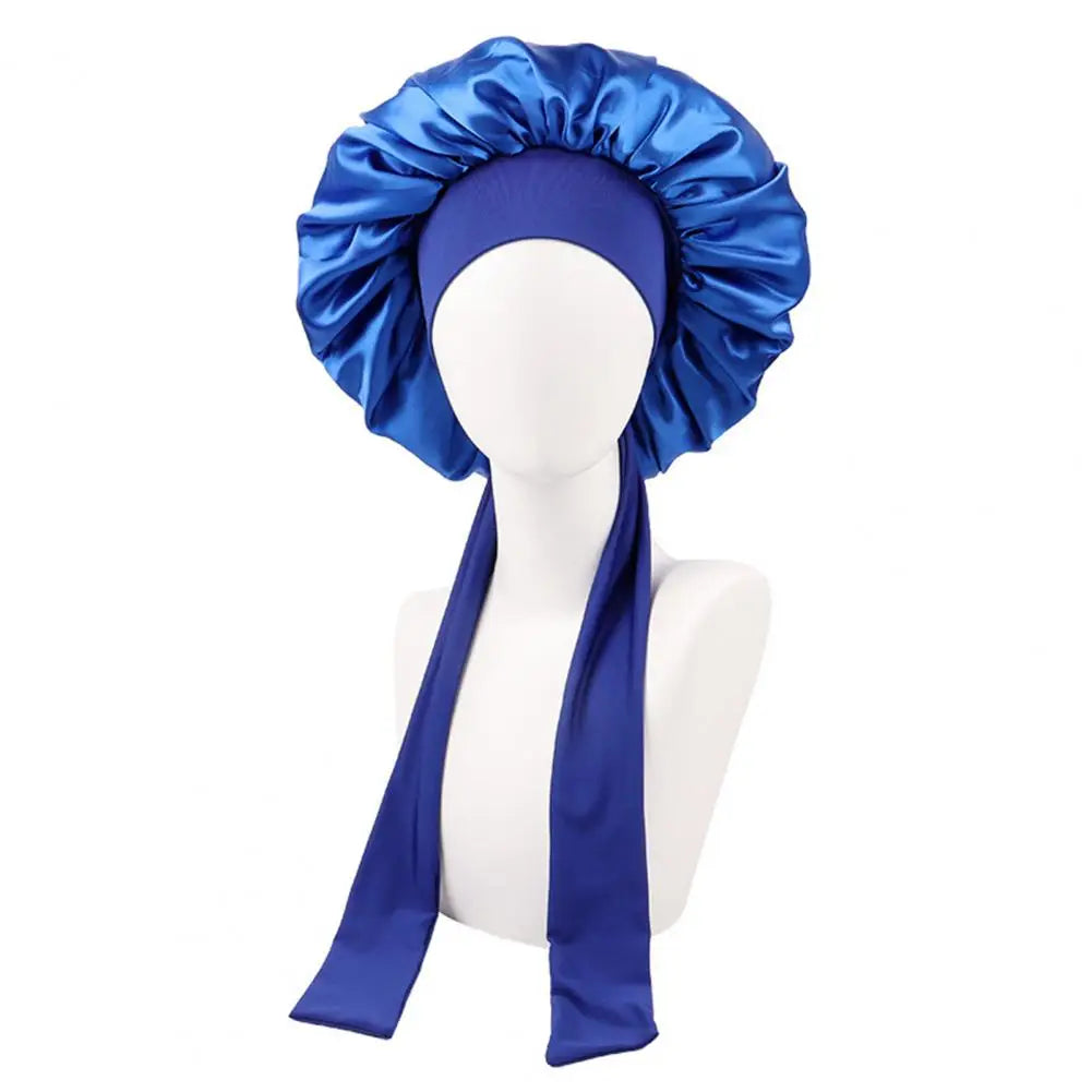 Women Cap Sleeping Satin Bonnet